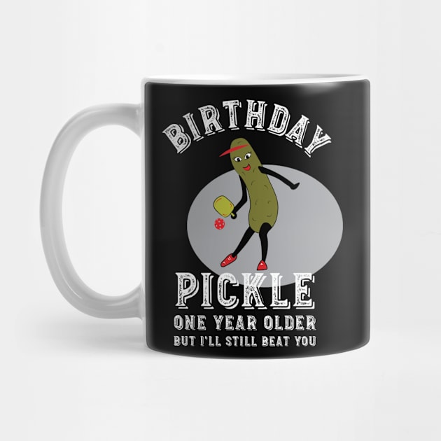 Womens Pickleball Birthday Pickle by whyitsme